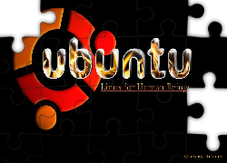 Ubuntu, grafika, ludzie, krąg