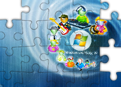 Programy MSN, grafika, postacie, instrumenty