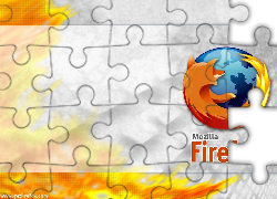 FireFox, przeglądarka, grafika, lis, ogeń