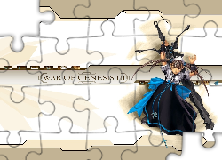 The War Of Genesis 3, postać, kobieta, krzyż, swastyka, wojownik, miecz