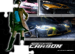 Need For Speed Carbon, kobieta, samochody