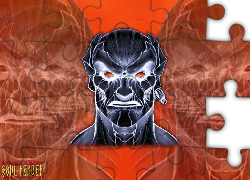Legacy Of Kain Soul Reaver, postać, twarz, grafika