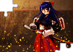 Bakuretsu Tenshi, kobieta, miecz