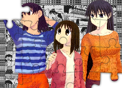 Azumanga Daioh, ludzie, dziewczyny, sweterek