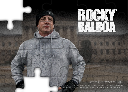 Rocky Balboa, trening, bluza, Sylvester Stallone, zima