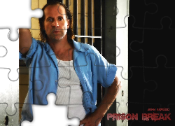 Prison Break, Skazany na śmierć, Peter Stormare, stoi, koszula, cela