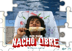 Nacho Libre, Hector Jimenez, kukurydza, leżak, basen