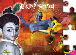 Krishna, bajka, postacie