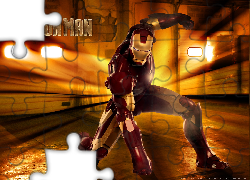 Iron Man, robot, światła