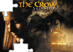 Crow 3 The Salvation, twarz, skrzydła, dym