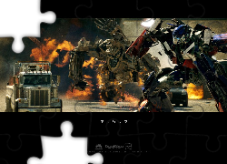 Transformers, roboty, wybuch