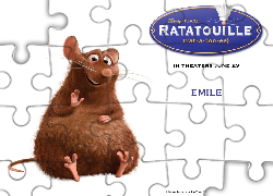 Ratatuj, Ratatouille, Szczurek, Emile