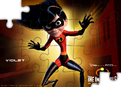 Violet, Iniemamocni, The Incredibles