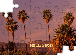 Kalifornia, Hollywood, Palmy