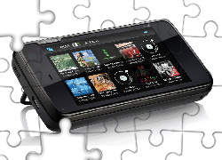 Nokia N900, Czarny, Ekran