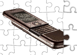 Nokia 8800 Sirocco Edition, Srebrny, Czarny