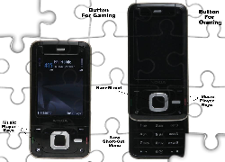 Nokia N81, Czarna, Przód, Opis