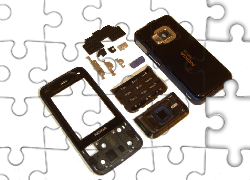 Nokia N81, Czarna, Rozebrana, Części
