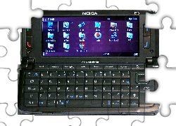 Nokia E90, Czarna, Otwarta, Menu