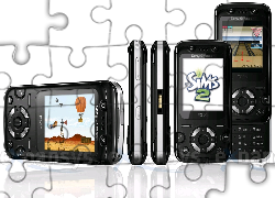 Czarny, Sony Ericsson F305, Gry