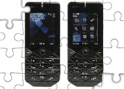 Nokia 7500, Czarna, Menu