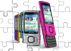 Nokia 6700 slide, Przód, Różne, Kolory
