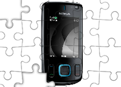 Nokia 6600 slide, Czarna, Przód