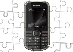 Nokia 6303, Czarna, Srebrny, Obwód