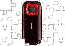 Nokia 5030, Czerwona, Tył