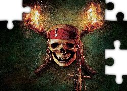 Piraci z Karaibów, trupia, czaszka