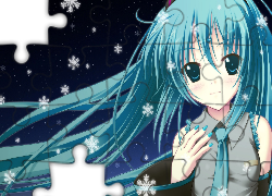 Vocaloid, Miku Hatsune, Śnieg