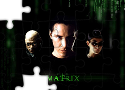 Matrix,twarze,Neo,Morfeusz,Trinity