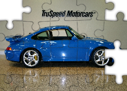 truspeed, niebieskie, Porsche 993