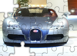 Bugatti Veyron, Światła, Przód, Silver
