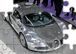Srebrne, Bugatti Veyron, Wystawa