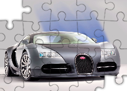 Stalowe, Bugatti Veyron, Niebieska Smuga