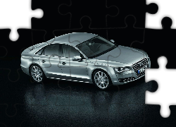 Srebrne, Audi A8 D4, Profil