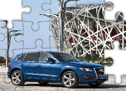 Niebieskie, Audi Q5, SUV