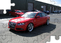 Audi A4 B8, Polerowany, Rant, Alufelgi