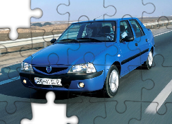 Niebieska, Dacia Solenza, Sedan