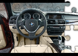 BMW, X6, Panel, Nawigacji
