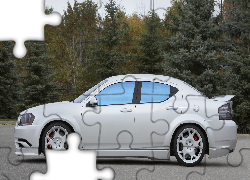 Lewy, Bok, Dodge Avenger, Lustrzane, Szyby