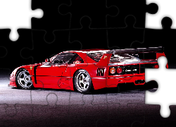 Ferrari F 40, Układ, Wydechowy