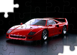 Ferrari F 40, Sportowy, Samochód