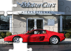 Ferrari Testarossa, Drzwi, Strona, Kierowcy