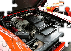Ferrari Testarossa, Silnik, Z, Tyłu