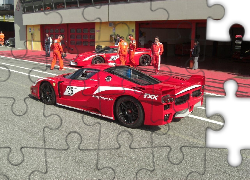 Ferrari FXX, Pit, Stop