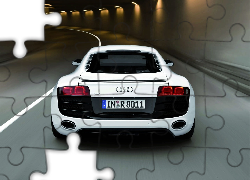 Audi R8, Tunel, Czujniki, Parkowania