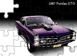 Pontiac GTO, 1967, Muscle, Car