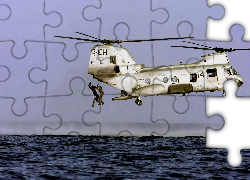 Boeing-Vertol, CH-46, Sea Knight, Desant
